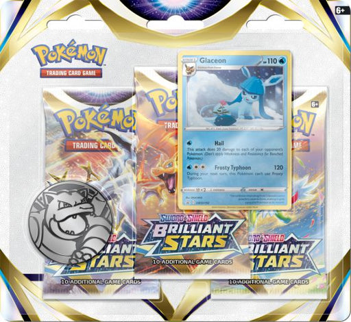 Pokemon Brilliant Stars 3-Pack Blister